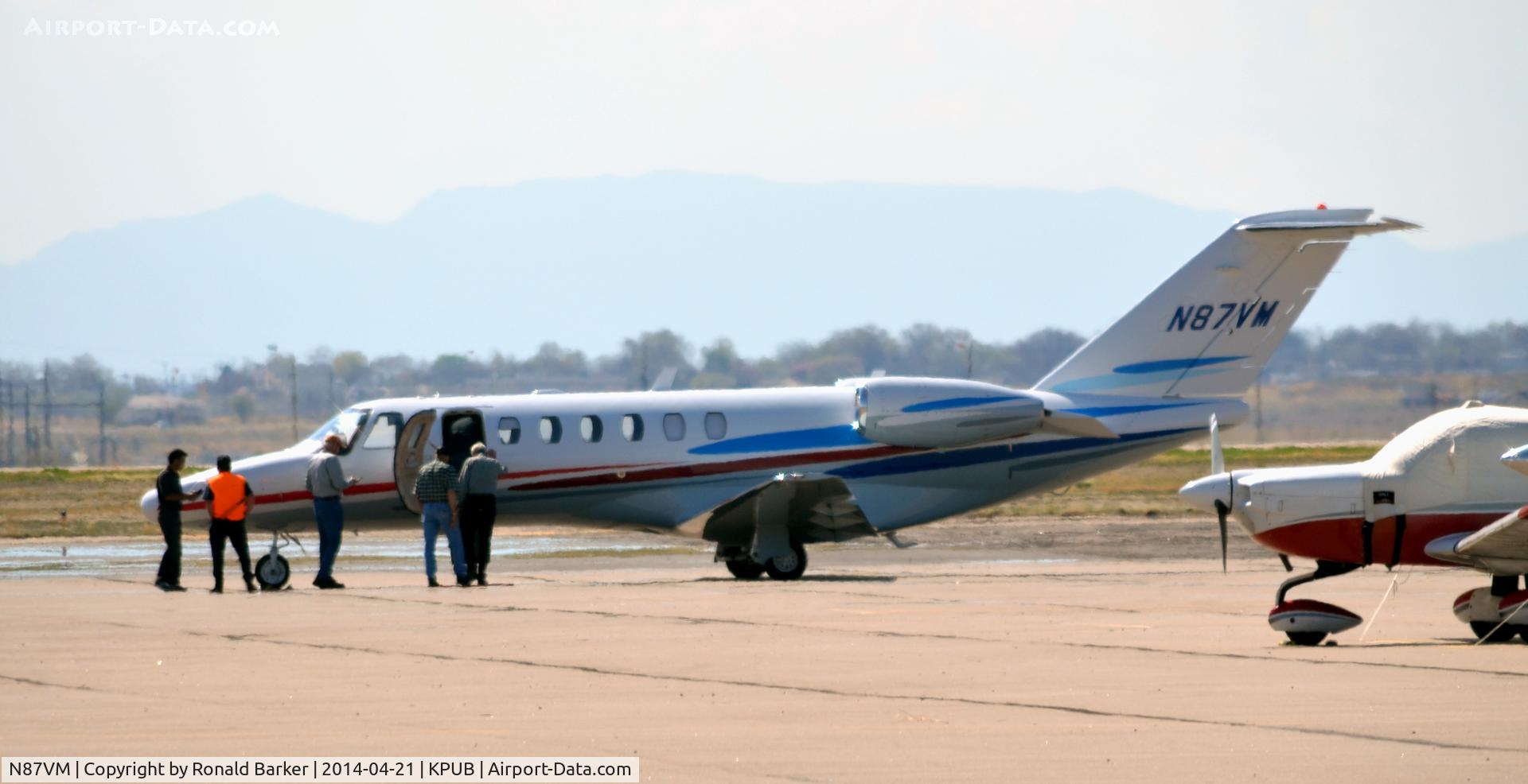 N87VM, 2006 Cessna 525B CitationJet CJ3 C/N 525B-0098, Pueblo, CO