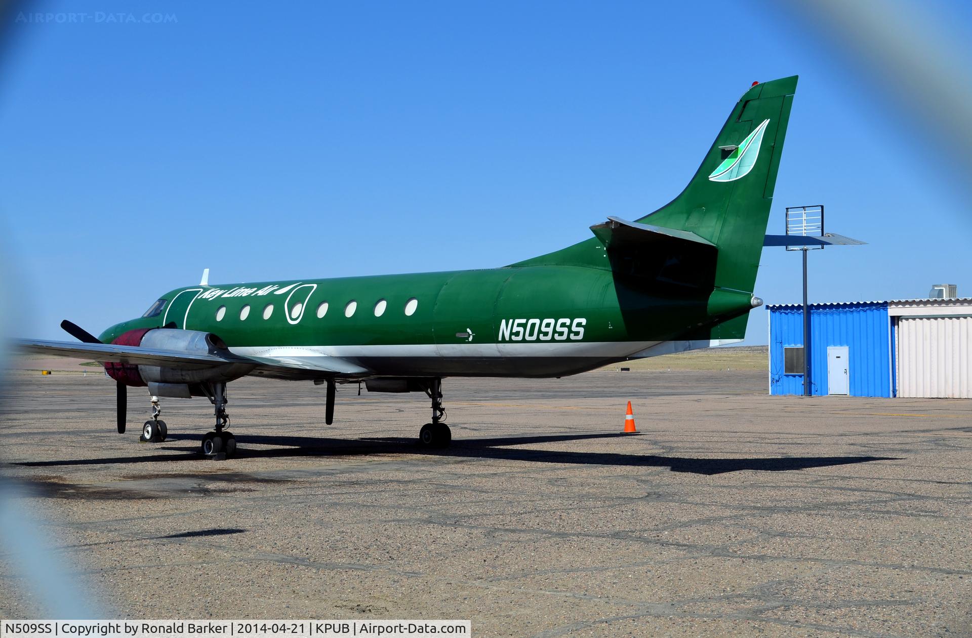 N509SS, 1973 Swearingen SA-226TC Metro II C/N TC-206, Pueblo, CO