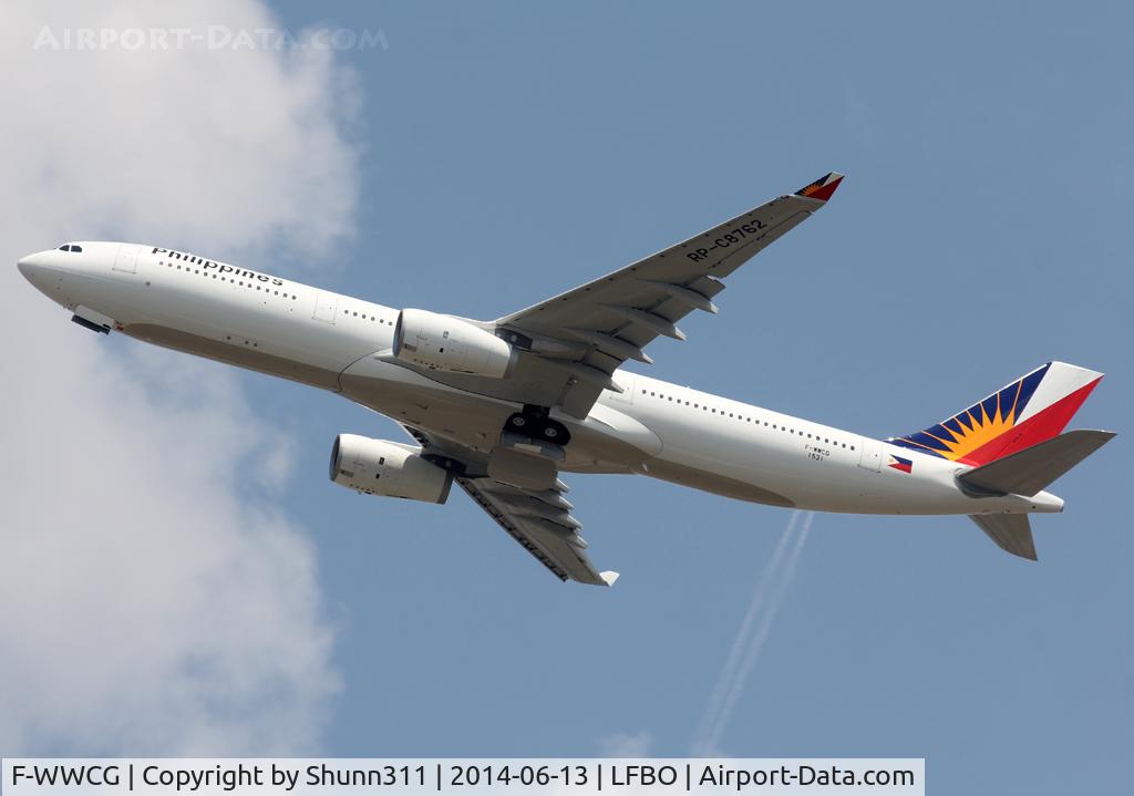 F-WWCG, 2014 Airbus A330-343 C/N 1531, C/n 1531 - To be RP-C8762