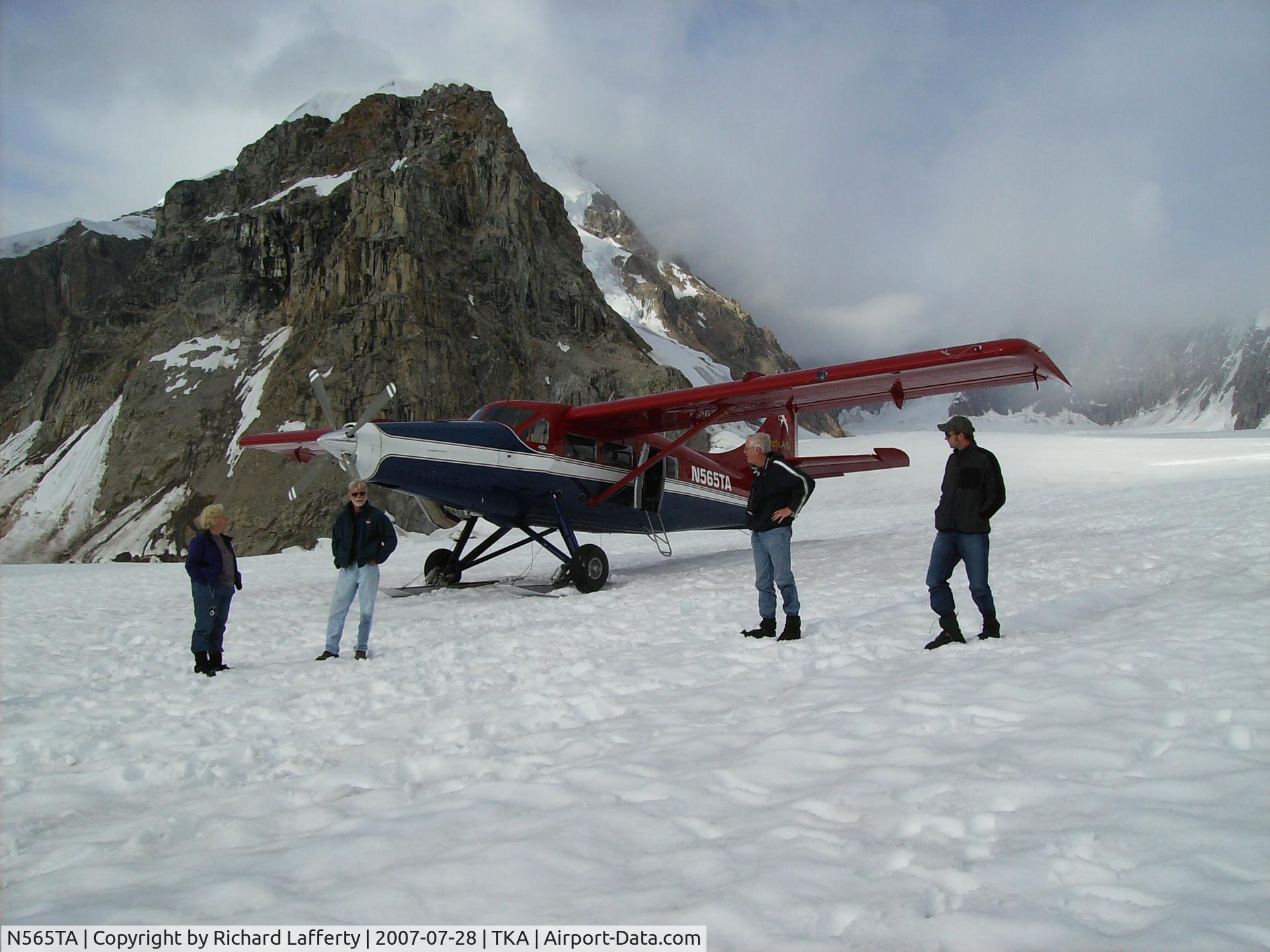 N565TA, 1954 De Havilland Canada DHC-3 Otter C/N 46, Base Camp on Denali