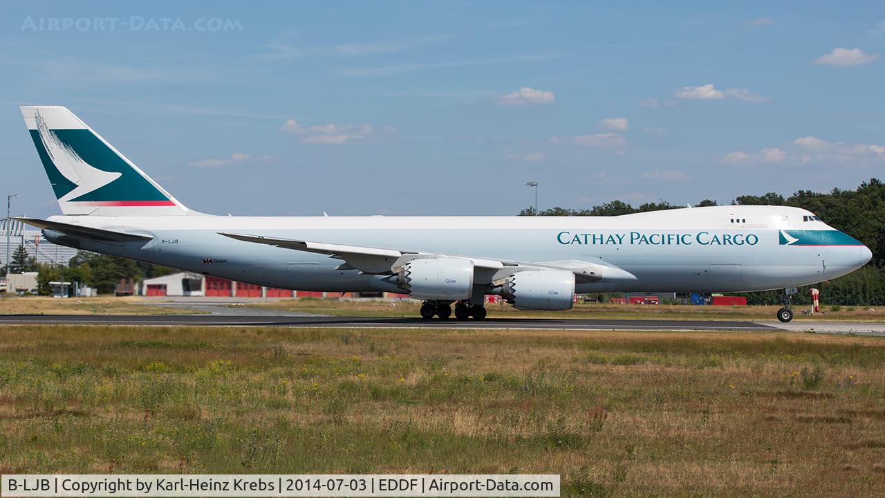 B-LJB, 2011 Boeing 747-867F/SCD C/N 39239, Cathay Pacific Cargo