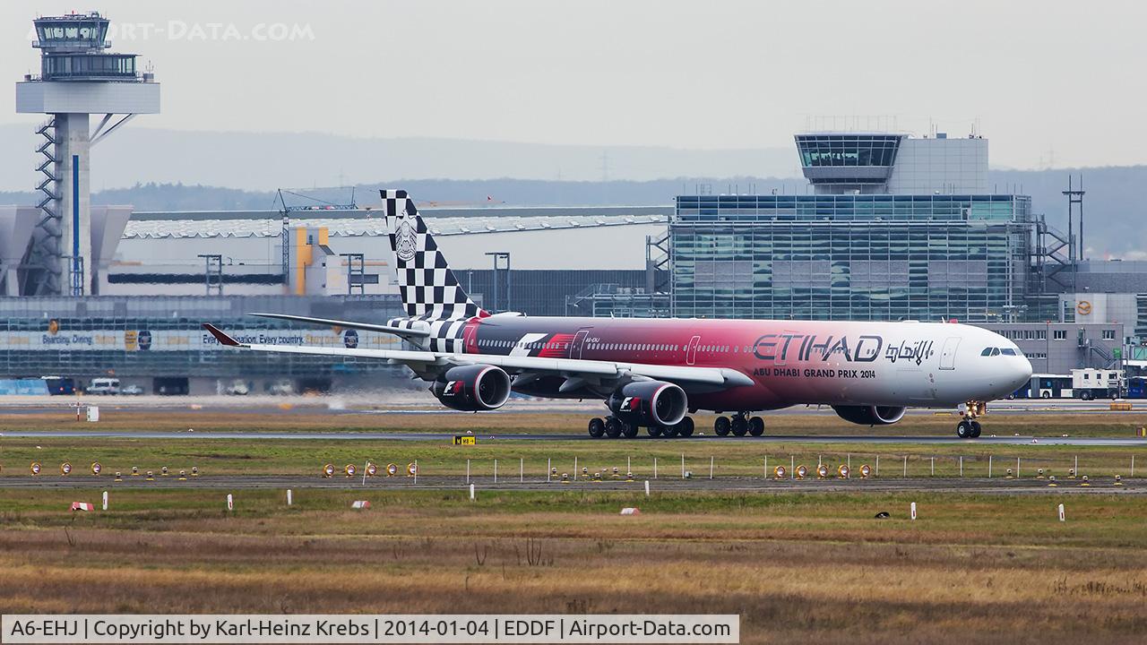 A6-EHJ, 2008 Airbus A340-642X C/N 933, Etihad