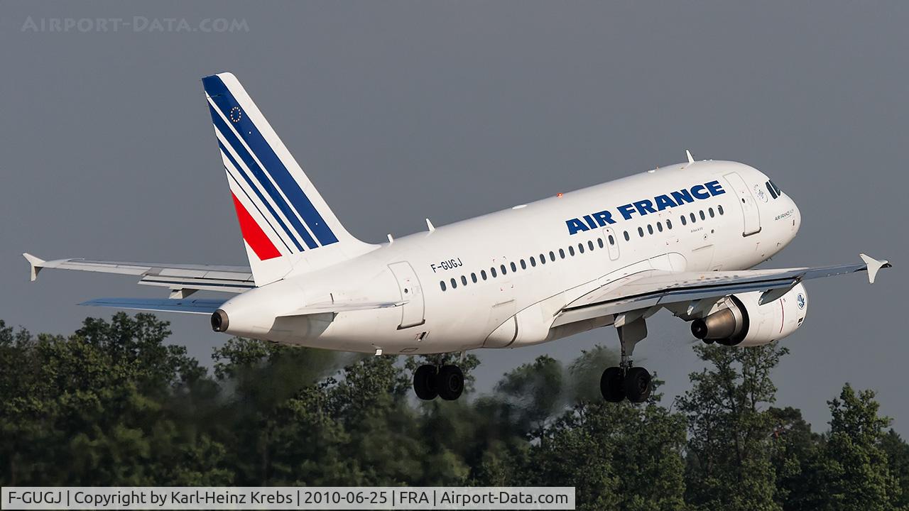 F-GUGJ, 2005 Airbus A318-111 C/N 2582, Air France