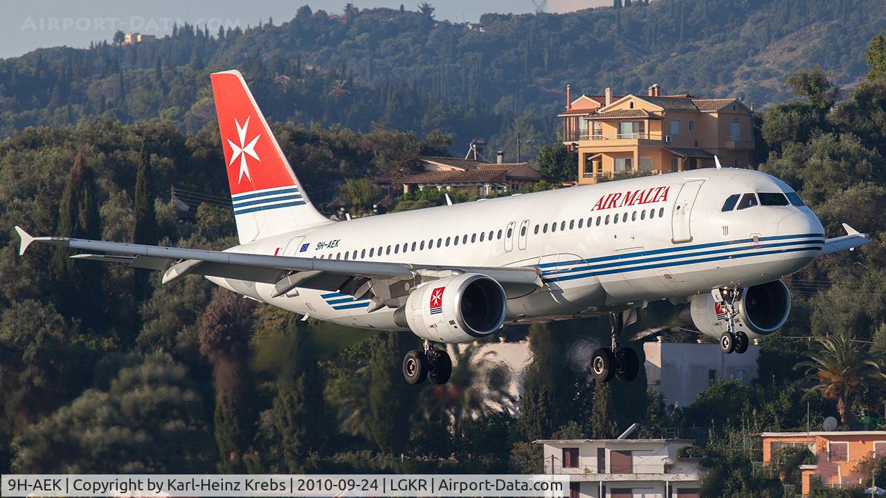9H-AEK, 2004 Airbus A320-211 C/N 2291, Air Malta