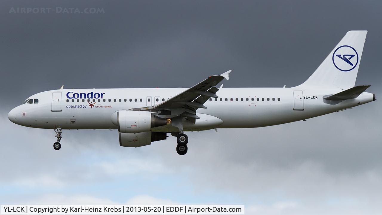 YL-LCK, 1998 Airbus A320-214 C/N 936, Condor