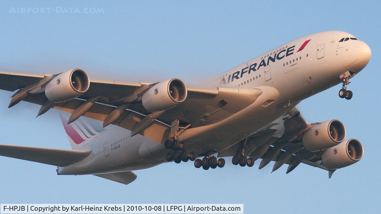F-HPJB, 2009 Airbus A380-861 C/N 040, Air France