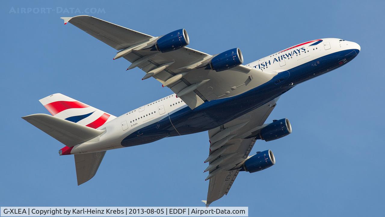 G-XLEA, 2012 Airbus A380-841 C/N 095, British Airways