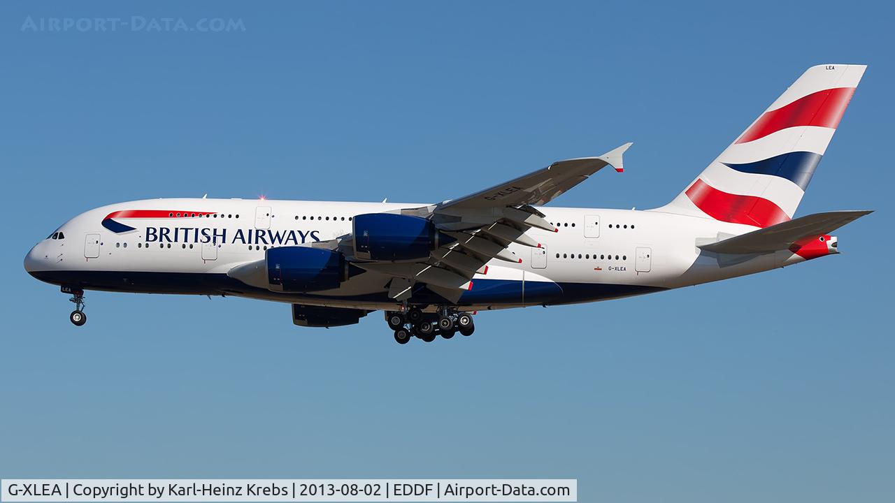 G-XLEA, 2012 Airbus A380-841 C/N 095, British Airways