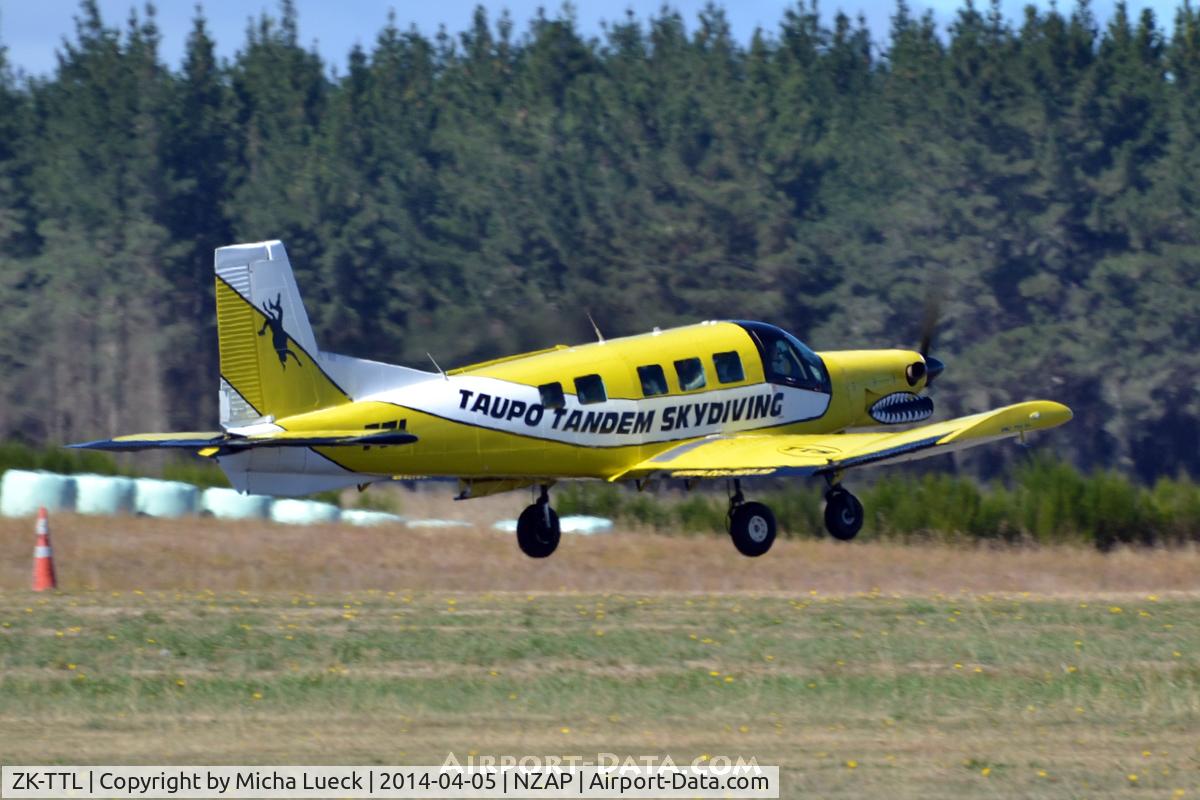 ZK-TTL, 2005 Pacific Aerospace 750XL C/N 104, At Taupo