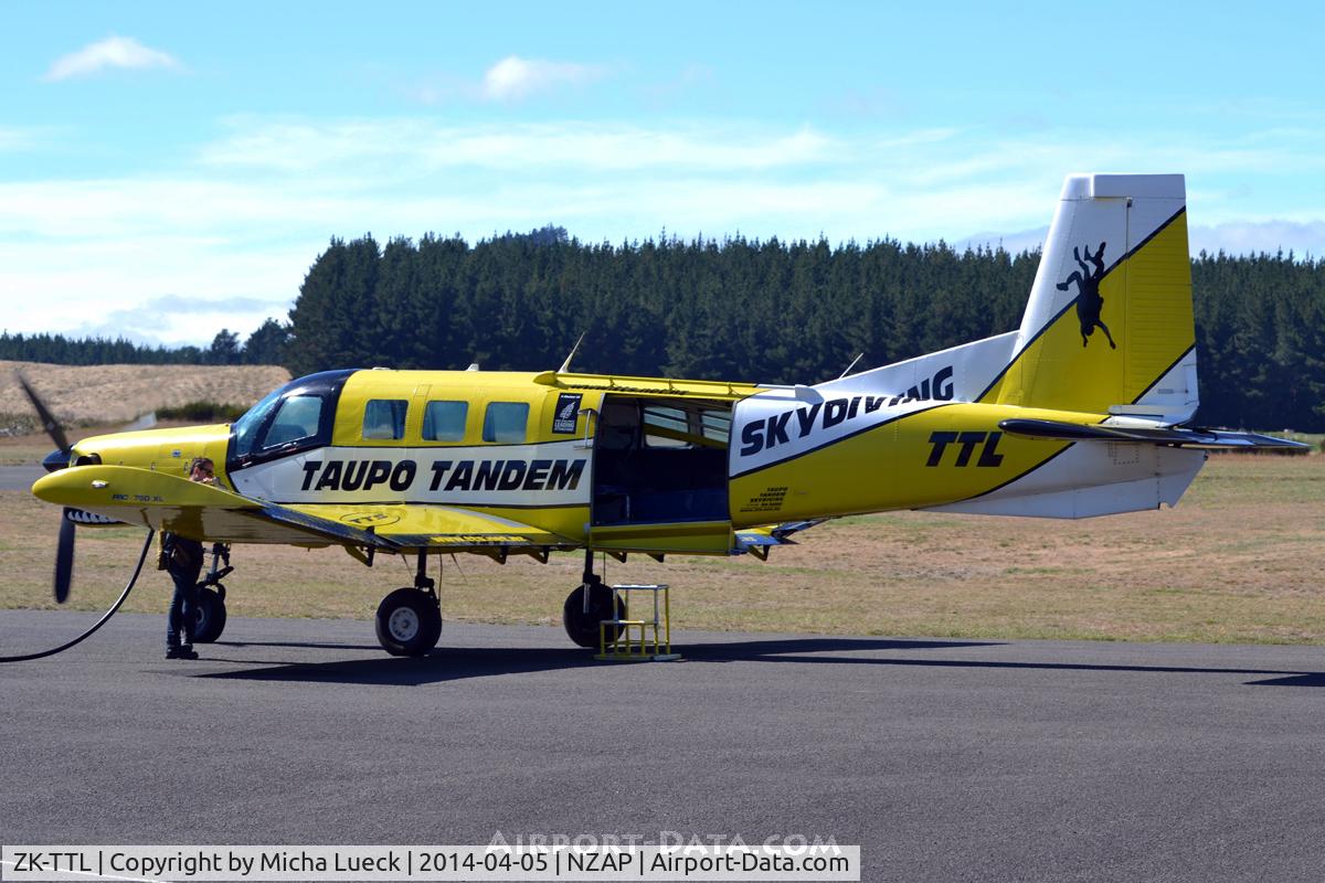 ZK-TTL, 2005 Pacific Aerospace 750XL C/N 104, At Taupo