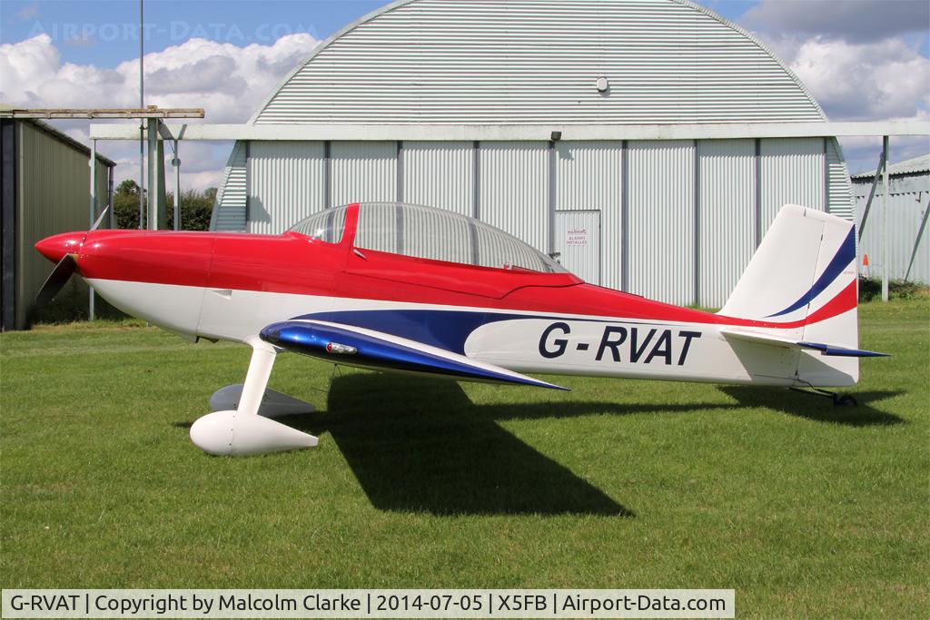 G-RVAT, 2009 Vans RV-8 C/N LAA 303-14928, Vans RV-8