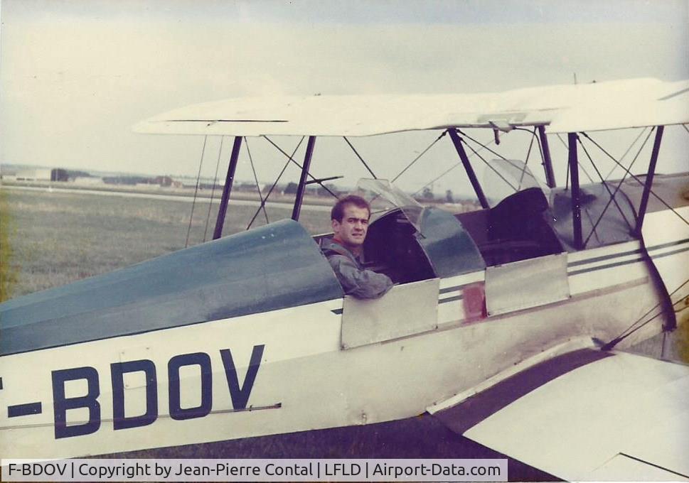 F-BDOV, Stampe-Vertongen SV-4C C/N 246, Union Aéronautique du Centre, Bourges (LFLD), year 1973.
