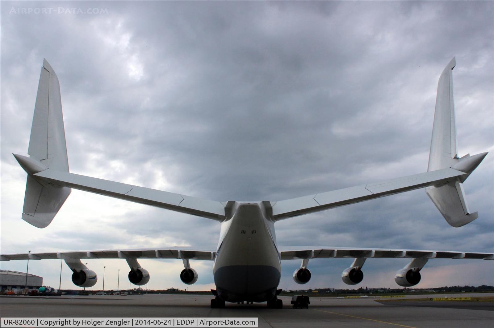 UR-82060, 1988 Antonov An-225 Mriya C/N 19530503763, Tail view of Lady Mriya....
