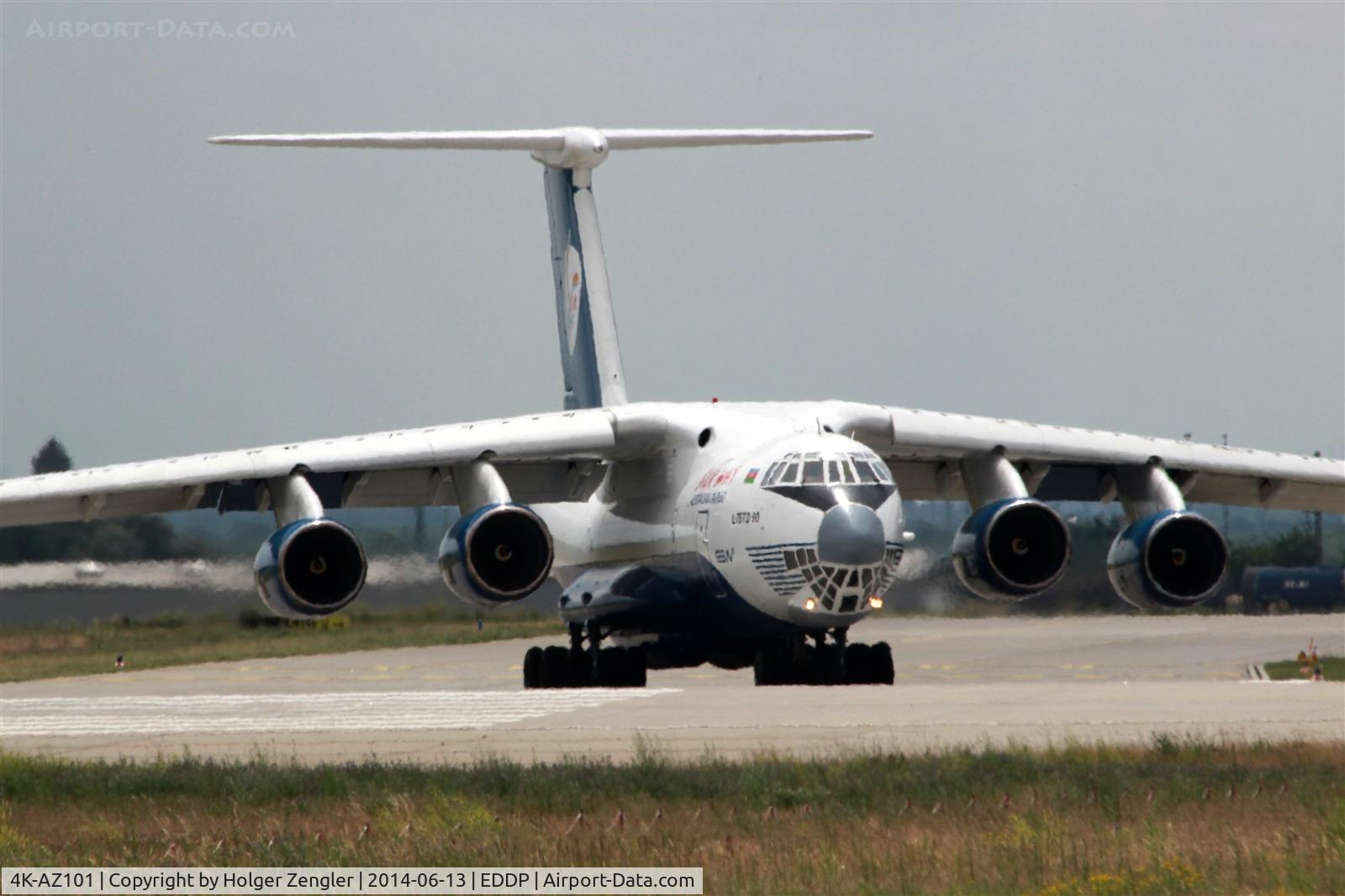 4K-AZ101, 1997 Ilyushin Il-76TD-90VD C/N 1063420716, At holding point 26L....