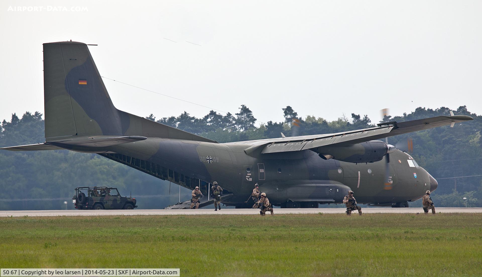 50 67, Transall C-160D C/N D104, ILA Berlin 23.5.14