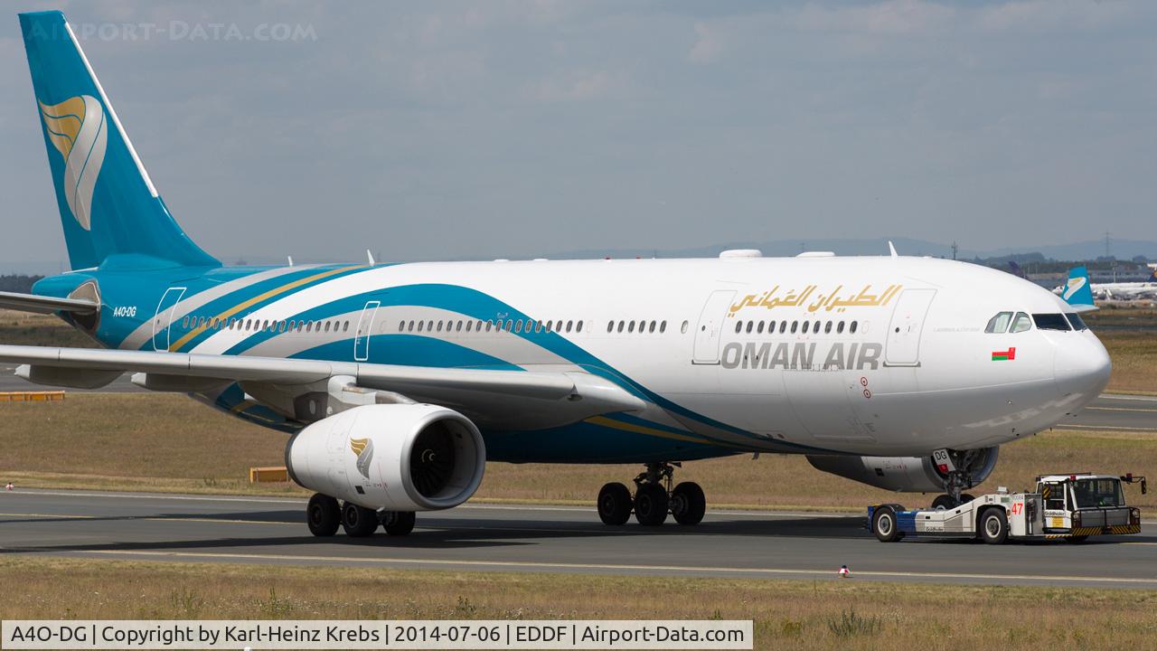 A4O-DG, 2011 Airbus A330-243 C/N 1227, Oman Air