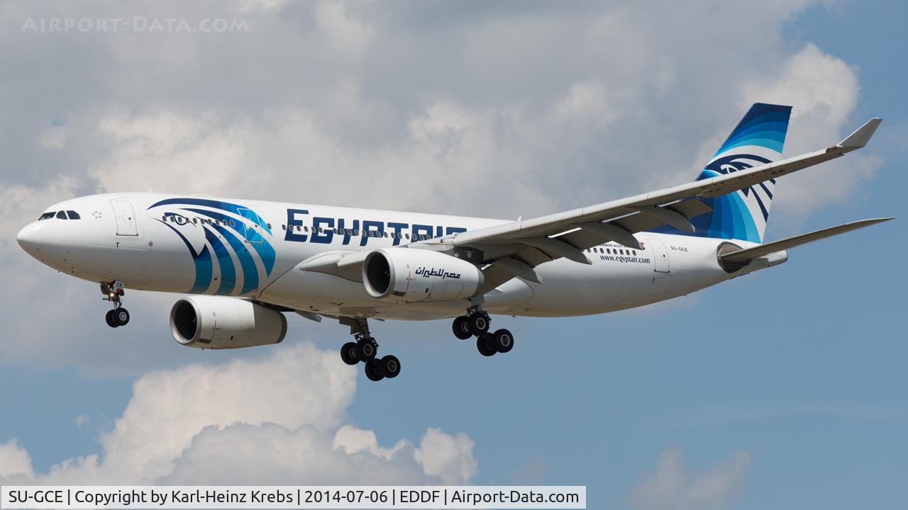 SU-GCE, 2004 Airbus A330-243 C/N 600, Final RWY 25L