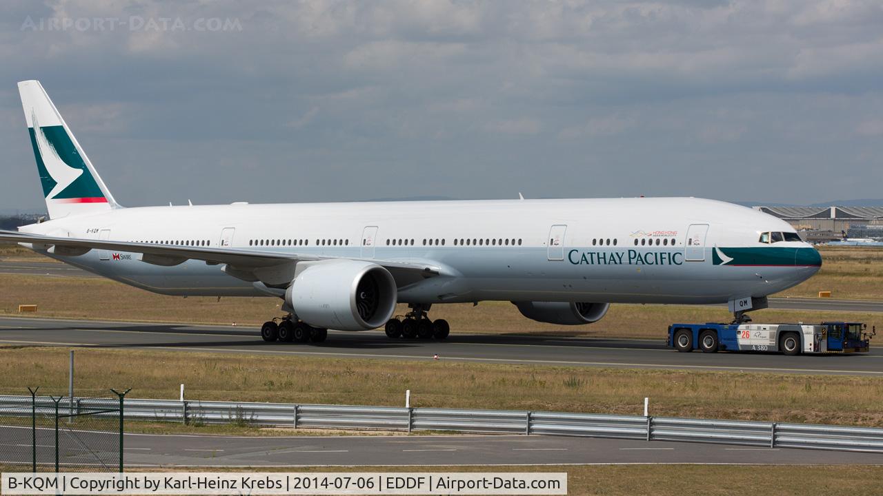 B-KQM, 2014 Boeing 777-367/ER C/N 41433, Cathay Pacific