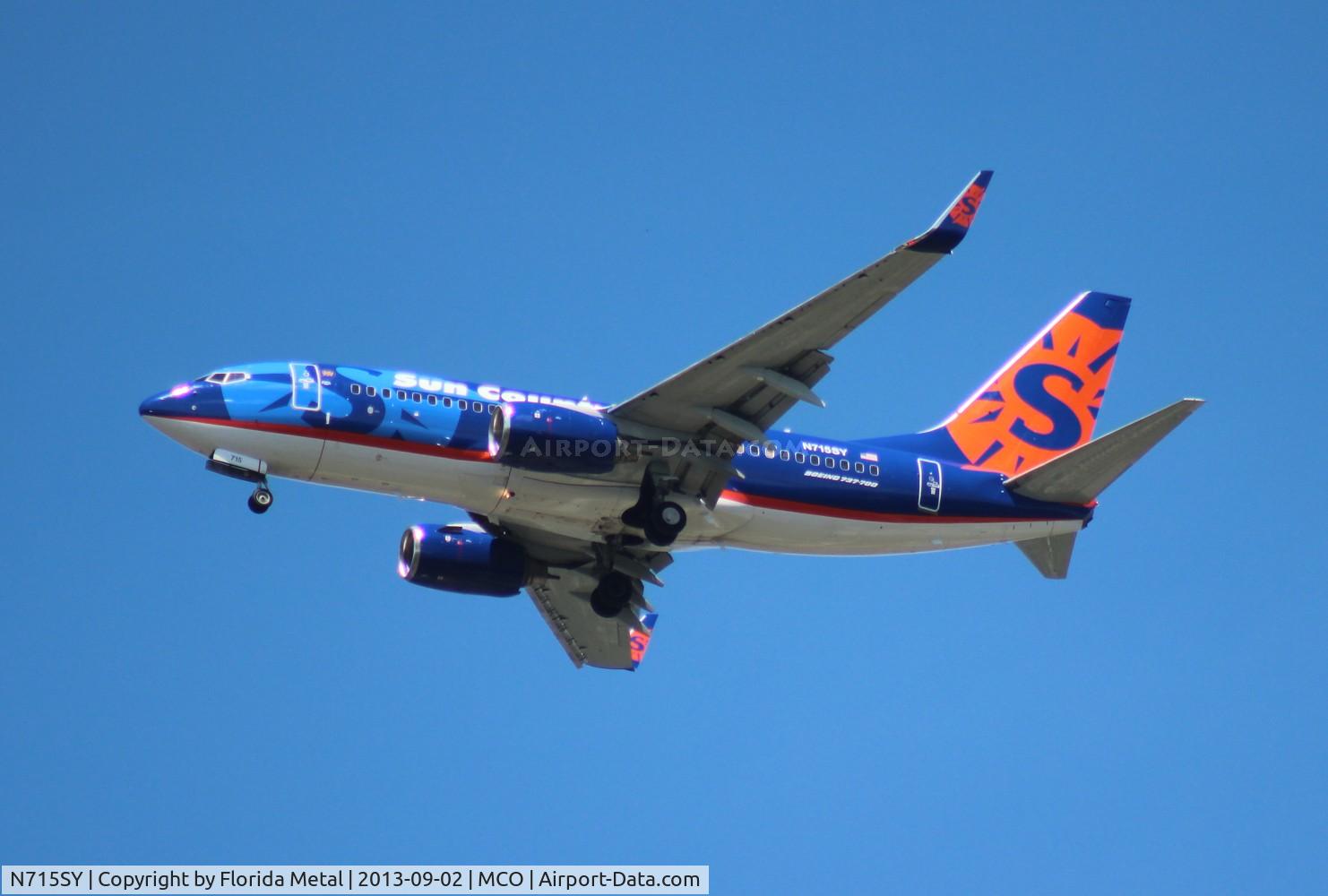 N715SY, 2004 Boeing 737-752 C/N 33787, Sun Country 737-700