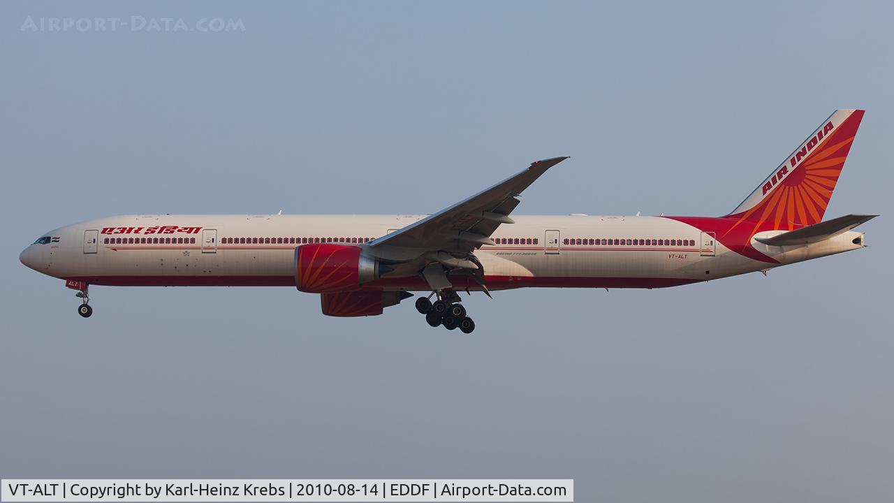 VT-ALT, 2010 Boeing 777-337/ER C/N 36318, Air India