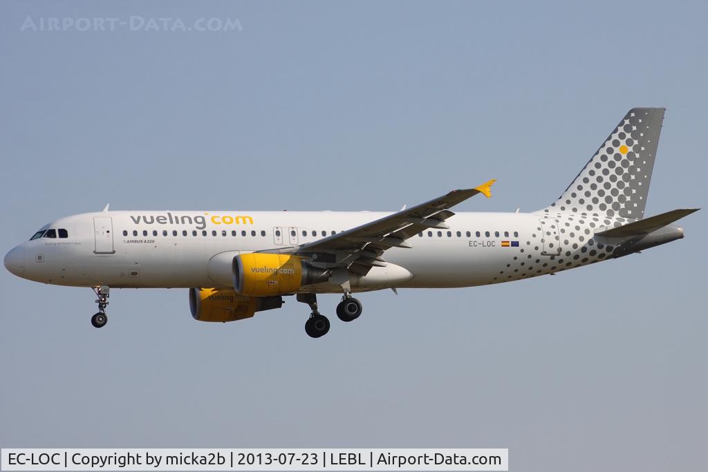 EC-LOC, 2011 Airbus A320-214 C/N 4855, Parked