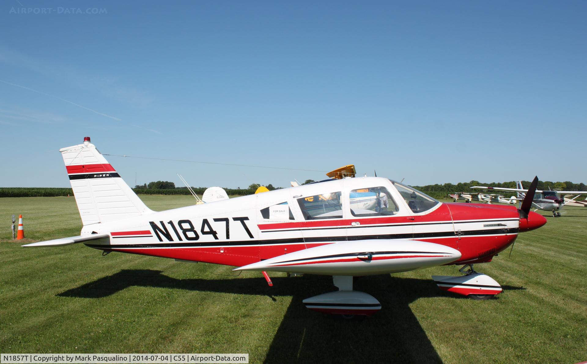 N1857T, 1971 Piper PA-28-140 C/N 28-7225006, Piper PA-28-140