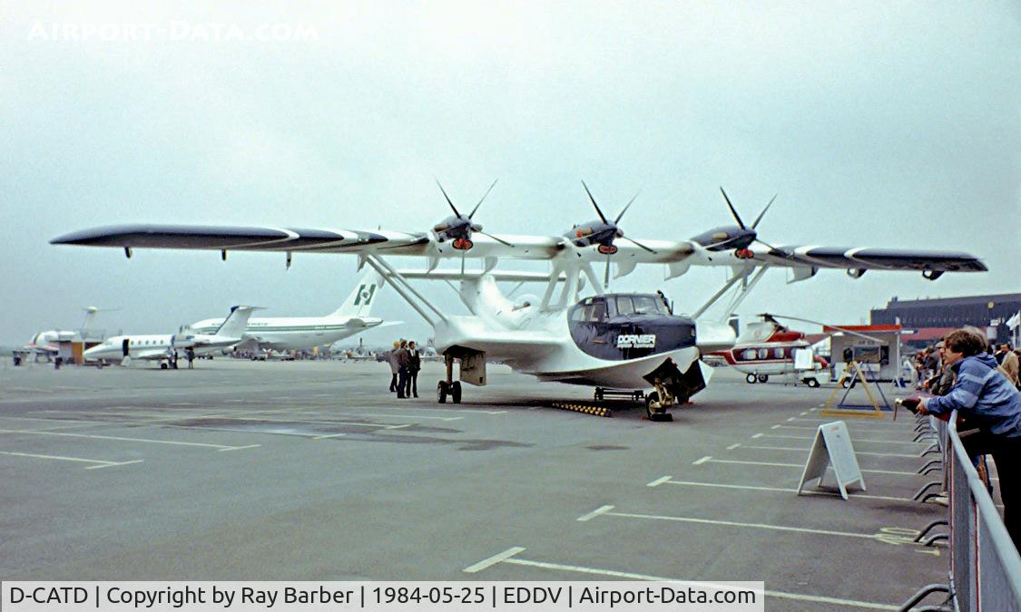D-CATD, 2000 Dornier Do-24ATT C/N 5345, Dornier Do-24ATT Amphibian [3404] Hannover~D 25/05/1984. From a slide.