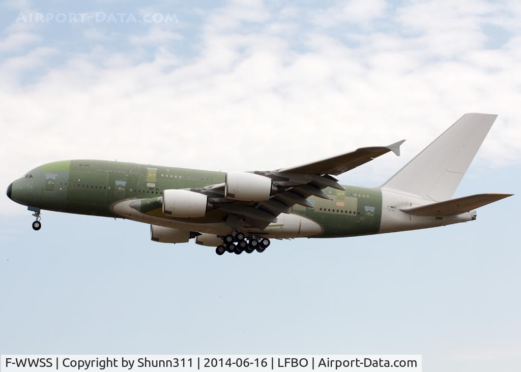 F-WWSS, 2014 Airbus A380-861 C/N 166, C/n 0166 - First for Etihad Airways