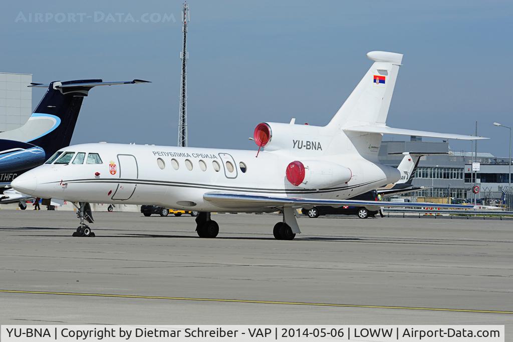 YU-BNA, 1981 Dassault Falcon 50 C/N 43, Falcon 50 Serbia