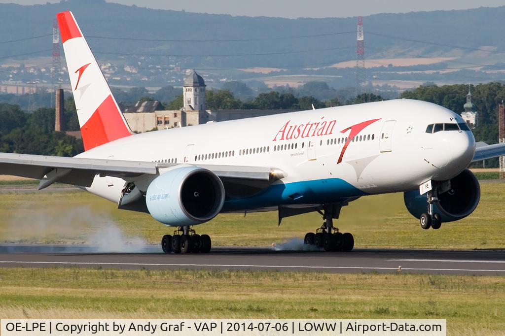 OE-LPE, 1998 Boeing 777-2Q8/ER C/N 27607, Austrian Airlines 777-200