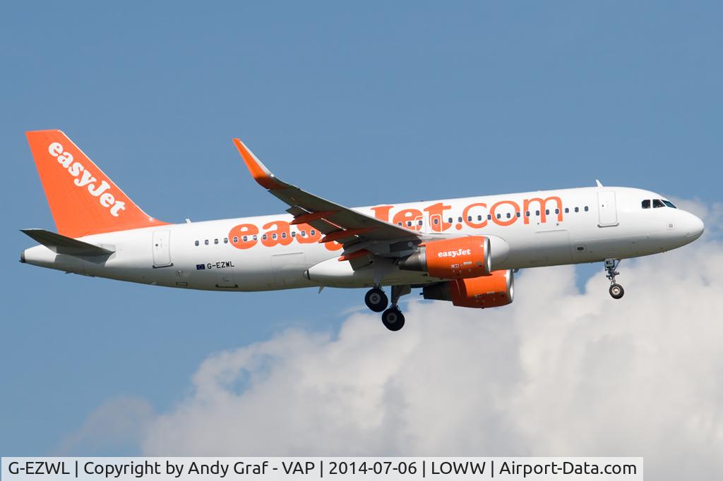 G-EZWL, 2013 Airbus A320-214 C/N 5702, Easyjet A320