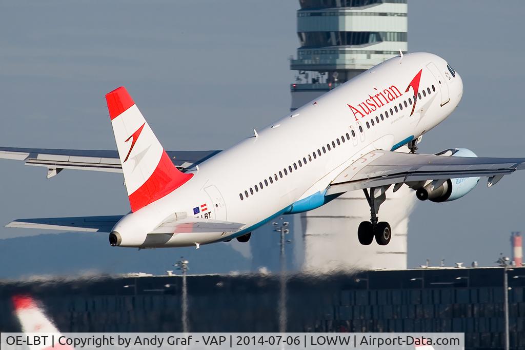 OE-LBT, 2000 Airbus A320-214 C/N 1387, Austrian Airlines A320
