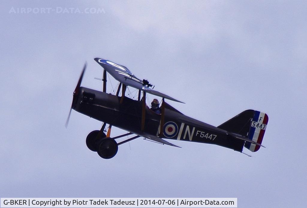 G-BKER, 1987 Royal Aircraft Factory SE-5A Replica C/N PFA 020-10641, Foynes 2014