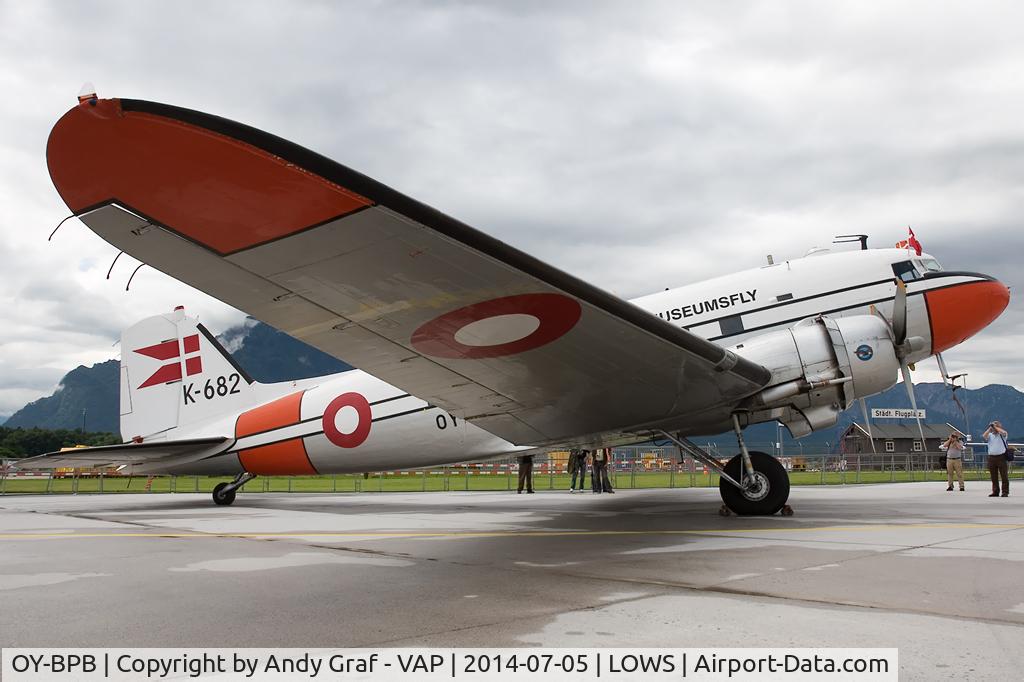 OY-BPB, 1943 Douglas C-47A-85-DL (DC-3A) Skytrain C/N 20019, Museumsflight DC-3