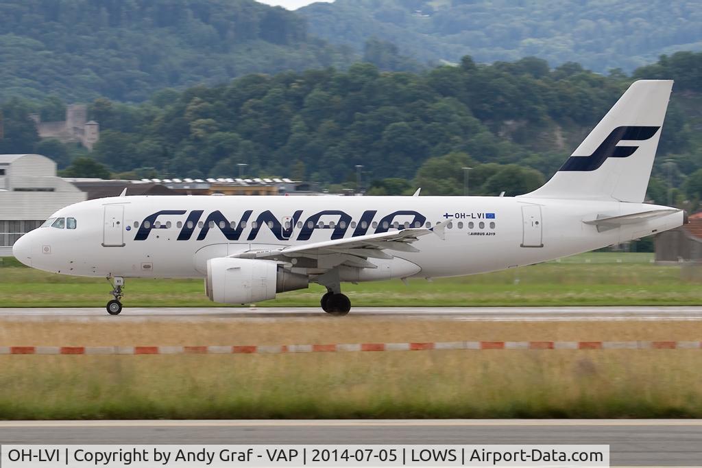 OH-LVI, 2000 Airbus A319-112 C/N 1364, Finnair A319