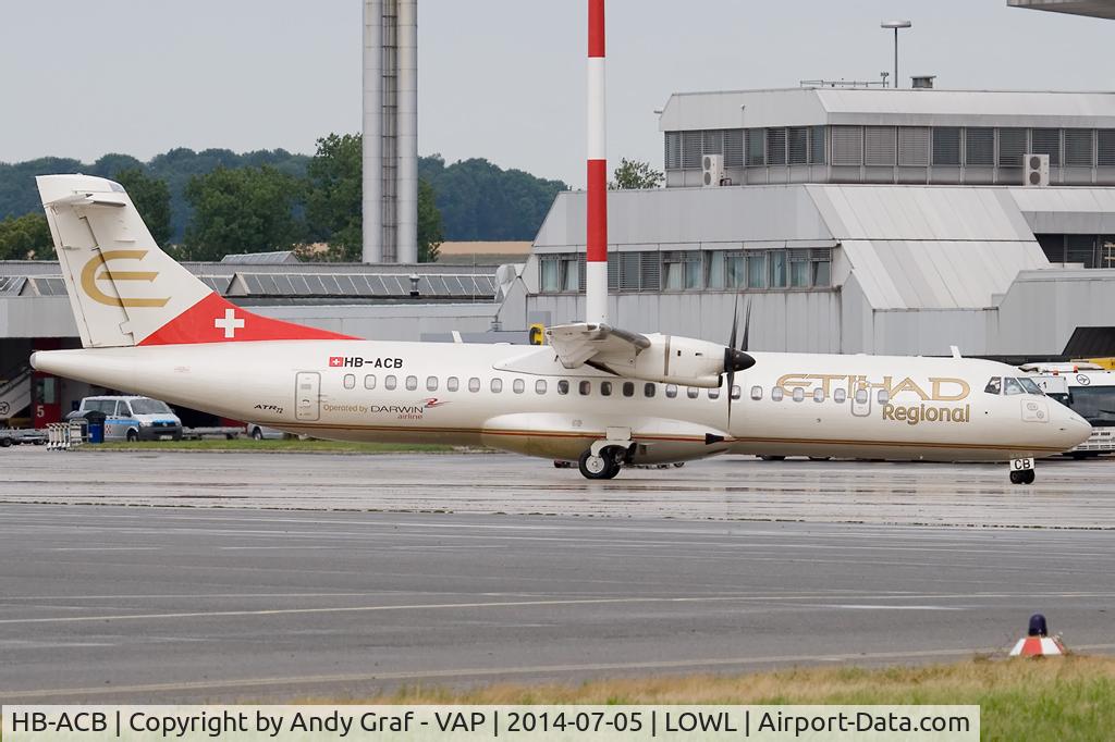 HB-ACB, 2001 ATR 72-212A (500) C/N 662, Ethiad Regional ATR72