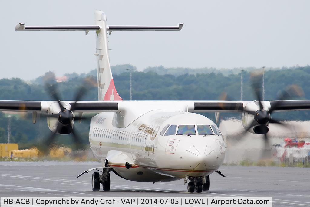 HB-ACB, 2001 ATR 72-212A (500) C/N 662, Ethiad Regional ATR72