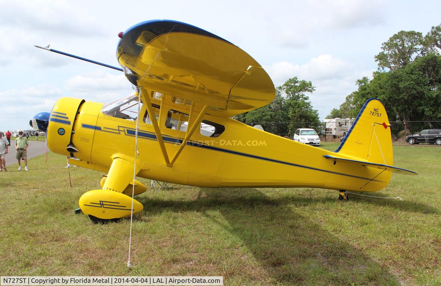 N727ST, 1944 Howard Aircraft DGA-15P C/N 1010, Howard DGA-15P at 2014 Sun N Fun
