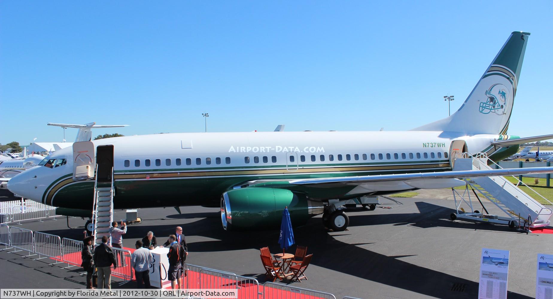 N737WH, 1998 Boeing 737-75T BBJ C/N 29142, Ex Miami Dolphins 737-700