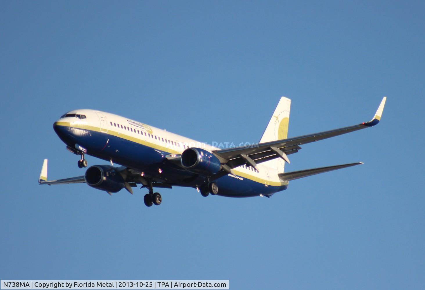 N738MA, 2004 Boeing 737-8Q8 C/N 32799, Miami Air 737-800