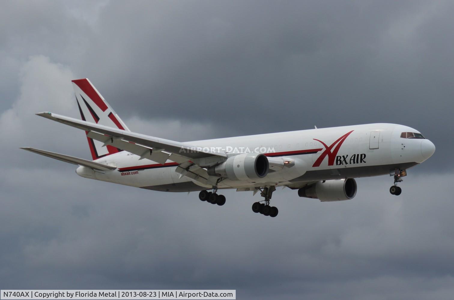 N740AX, 1983 Boeing 767-232 C/N 22213, ABX 767-200