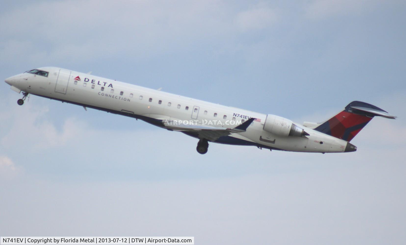 N741EV, 2004 Bombardier CRJ-701ER (CL-600-2C10) Regional Jet C/N 10155, ASA CRJ-700