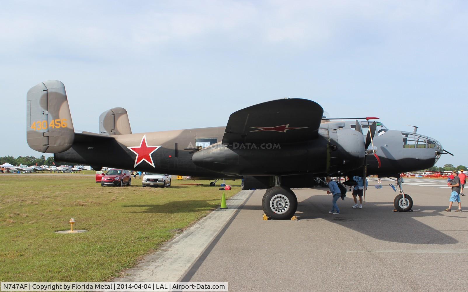 N747AF, 1944 North American B-25J Mitchell Mitchell C/N 108-33731, B-25J Mitchell 