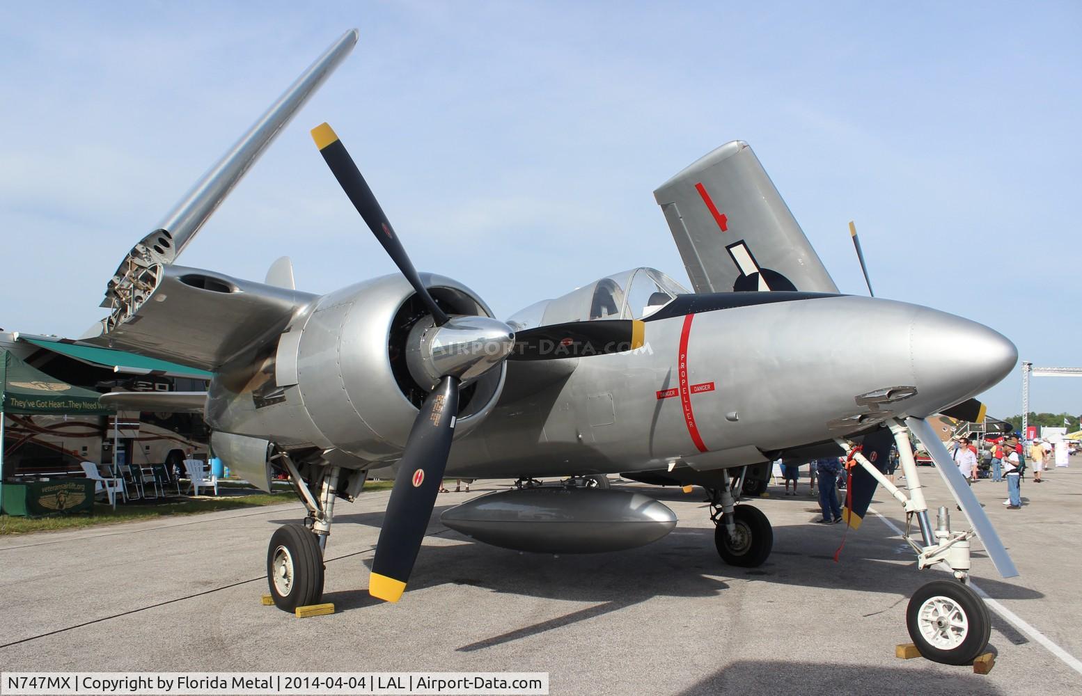 N747MX, 1945 Grumman F7F-3 Tigercat C/N C.245, F7F-3 Tiger Cat