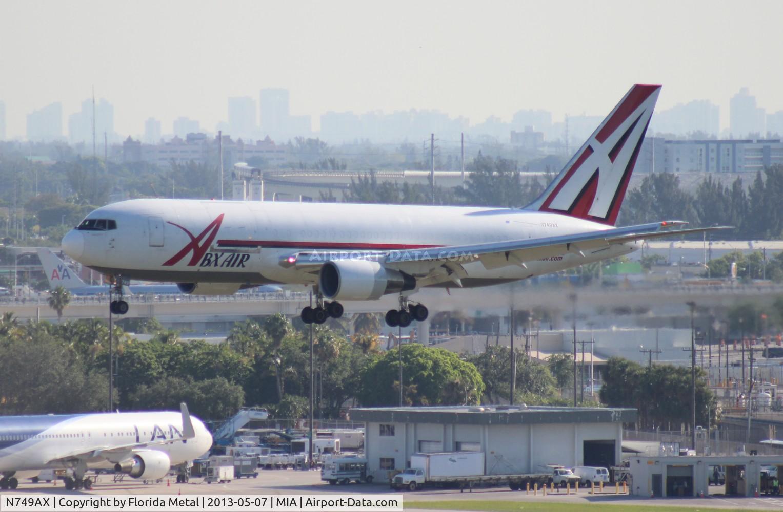 N749AX, 1984 Boeing 767-232(BDSF) C/N 22226, ABX 767-200