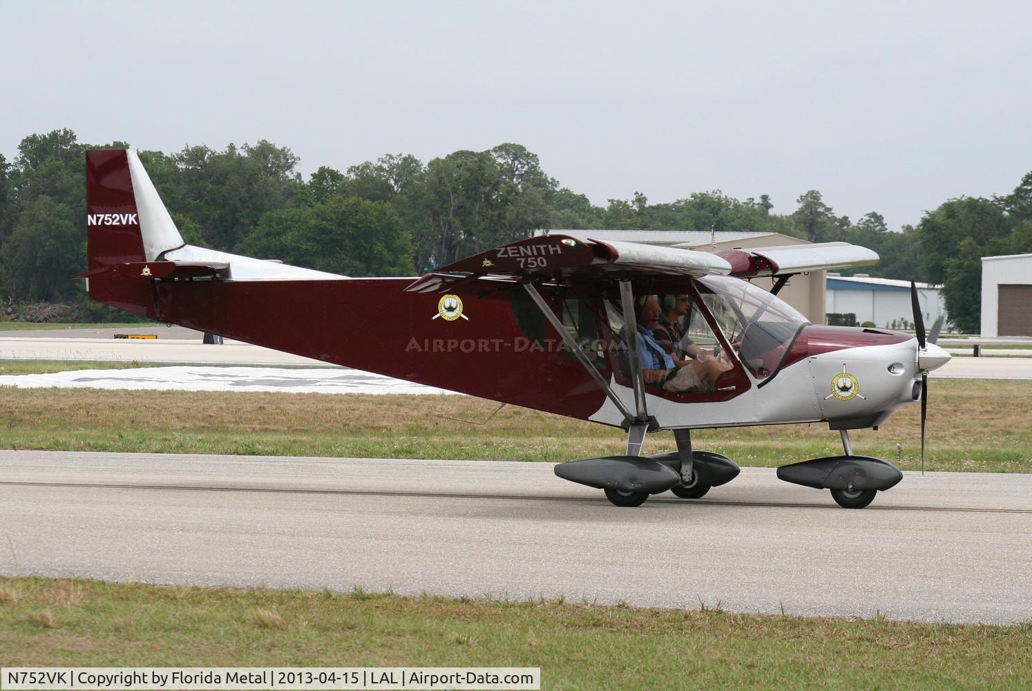 N752VK, 2012 Zenith STOL CH-750 C/N 75-8435, Zenith CH-750