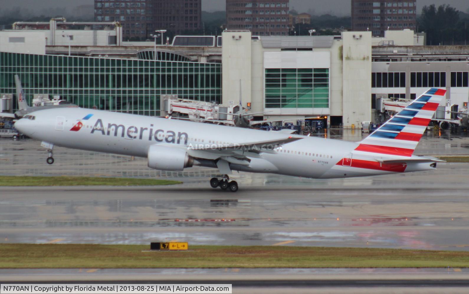 N770AN, 1999 Boeing 777-223 C/N 29578, American 777-200