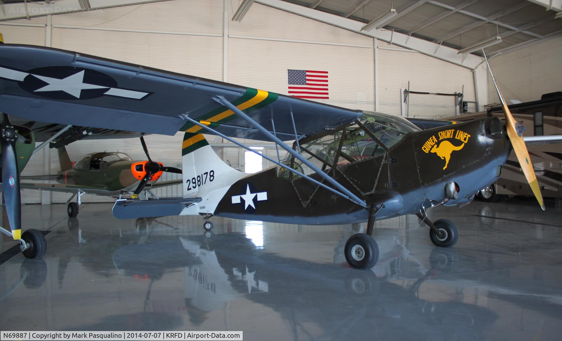 N69887, 1943 Stinson L-5 Sentinel C/N 76-419, Stinson L-5