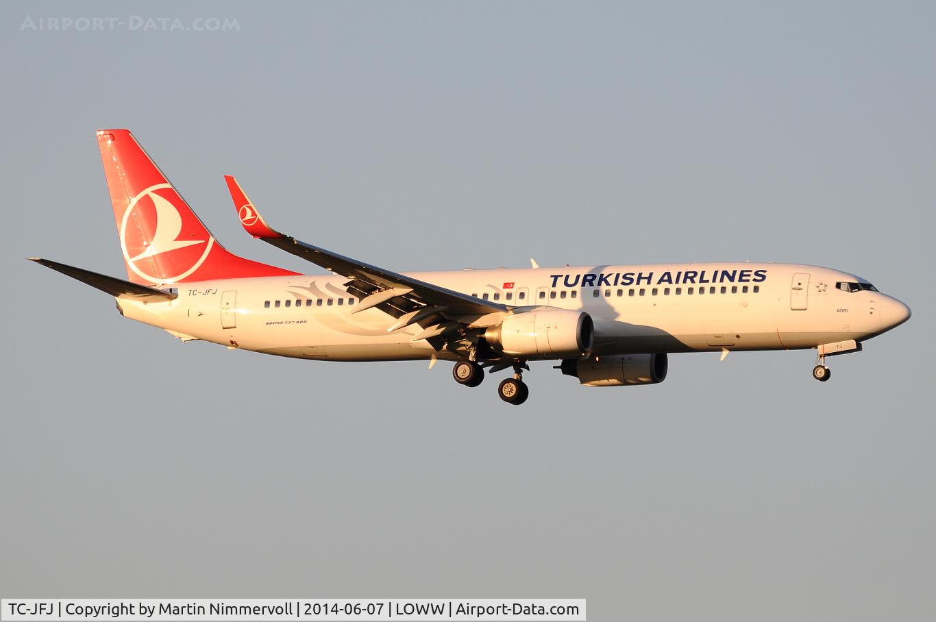 TC-JFJ, 1999 Boeing 737-8F2 C/N 29772, Turkish Airlines