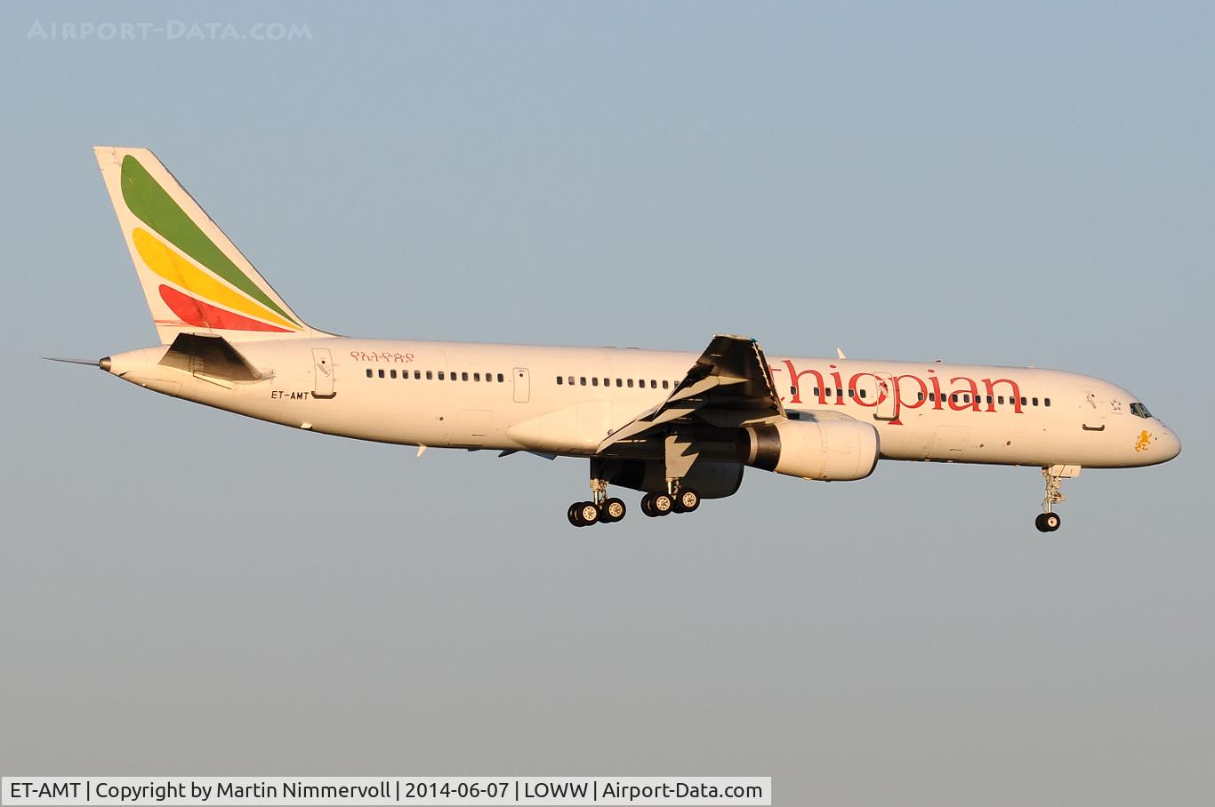 ET-AMT, 1998 Boeing 757-23N C/N 27976, Ethiopian Airlines